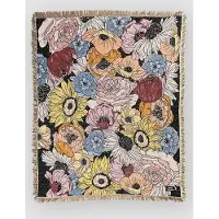 Blue Tomato Tapestry Pledd mønster