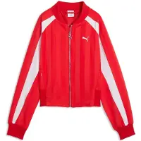 Puma FUTURE..ARCHIVE Oversized Jacket Women, Clothing, Red, M