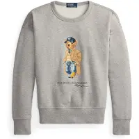 Ralph Lauren for man. 710B27080001 Vintage Fit Sweatshirt with Grey Polo Bear (M), Casual, Cotton