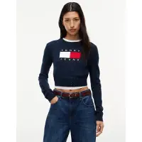 Tommy Hilfiger Sparkle Flag Genser