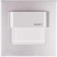 Skoff Trappelysarmatur Tango LED i aluminium (ML-TAN-G-H-1-PL-00-01)