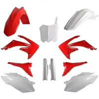 Polisport Off Road Mx Full Honda Crf250r 10/crf450r 09-10 91525 Plastsett