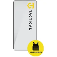 Tactical Samsung Galaxy S26 Ultra Impact Barrier for Rookies Beskyttelsesglass - Svart kant
