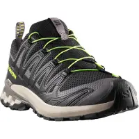 Salomon XA Pro 3D V9, Terrengsko, Herre, Black/Dark Gull Gray/Acid Lime