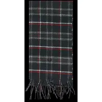 Fred perry for man. C3337 Green and navy lambswool scarf (OSFA), Casual