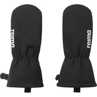 Reima Votter m. Fleece - Softshell - Osaten - Svart - - 2-4 år (92-104) - Votter