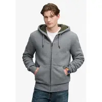 Superdry Borg Lined Genser Med Hel Glidelås