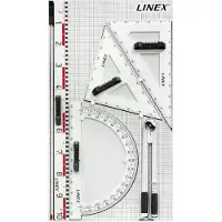 Linex 400053497, Skalalinjal, Isopor, Hvit, cm, 105 mm, 58 mm
