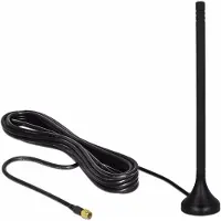 DeLOCK LTE-antenne SMA-kontakt 3 - 5 dBi 12,5 cm stiv rundstrålende