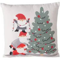 Boltze dekorpute med julemotiv MONTI, 45 x 45 cm