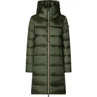 Save the Duck for woman. D40279W-IRIS21 Lysa green coat (XL), Casual, Nylon
