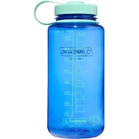 Nalgene vannflaske med bred åpning WM 1 L Blue