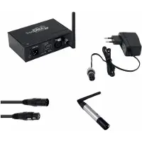 Eurolite sett freeDMX AP Wi-Fi-grensesnitt + QuickDMX trådløs sender + DMX-kabel (20000870)