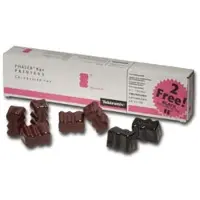 Tektronix Fargestix 5 st magenta + 2 st sort 5.900 sider