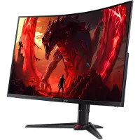 Acer Nitro XZ323QUZ1BMIIPRX 31.5 skjerm QHD 280 Hz VA buet