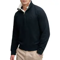 Superdry Essential Serif Logo Halv Glidelås Genser