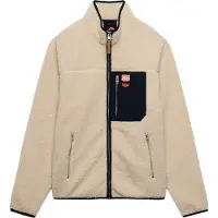 Superdry Vintage Retro Feece Off White Beige Off-white Størrese