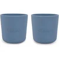 Filibabba Kopper - 2-pack - Silikon - Powder Blue - - OneSize - Kopp