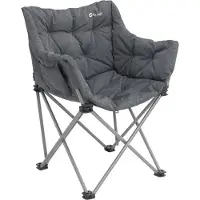 Outwell 470474, 150 kg, Campingstol, 4 ben, 4,1 kg, Polyester, Stål, Svart, Grå