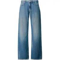 Pepe Jeans for woman. PL20510774U3 Nicky Blue Loose Straight Jeans (28/32), Casual, Cotton, Denim