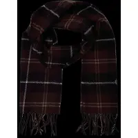 Fred perry for man. C3339 Brown lamb's wool scarf (OSFA), Casual