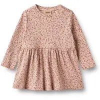 Wheat Sessa Kjole Dime Rose Small Flowers Baby (62 / 3 mnd)