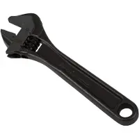 Bahco Skiftenøkkel fosfatert, 110 mm, Justerbart bånd