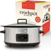Crock-Pot CSC112X slow cooker 6,5 l, sølv