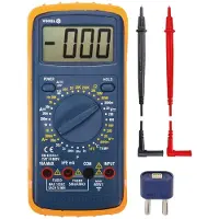 VOREL UNIVERSAL DIGITALMÅLER + TEMPERATURMÅLING 81784