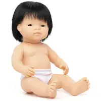 Miniland Asiatisk Babydukke 38 Cm