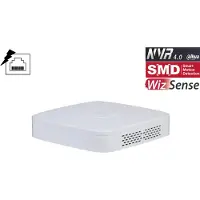 Dahua WizSense Series NVR4104-P-EI - NVR - 4 kanaler - med nettverk - PoE+ - rackmonterbar (valgmulighet)