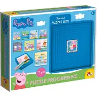 K3yriders Peppa Gris Progressivt Puslespill For Barn 25 Stykker