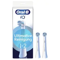 Oral-B iO Ultimate Clean White dobbeltpakke / tannbørstehode / børstehode til elektrisk tannbørste