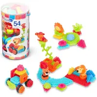 BRISTLE BLOCKS Klosser - 54 stk. - Jungle Adventure - - OneSize - Klosser
