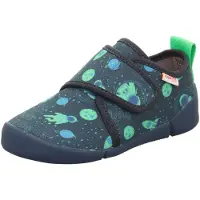 Superfit Tøfler - Bassfot - Venti - Blå m. Rommet - - 25 - Tøfler