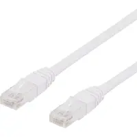 Deltaco U/UTP Cat6 patchkabel, LSZH, 7m,hvit
