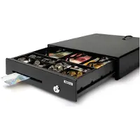 Safescan LD-3336 kasseskuff 8 myntrom 3 seddelrom, svart
