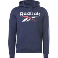 Reebok Identity Fleece Stacked Logo Pullover Collegegenser