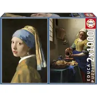 Educa Vermeer 2x1000 Brikkers Puslespill