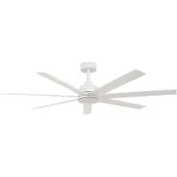 Beacon Lighting Atlanta takvifte 52 W (Ø x H) 142 cm x 35 cm hvit med fjernkontroll