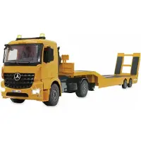 Mercedes-benz lavlaster Mercedes Arocs - On-road lastebil - elektrisk motor - 1:20 - klar for drift (RTR) - gul - 2-hjulsdrift (2WD) (405107)
