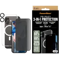 PanzerGlass 3-in-1 Privacy Protection Bundle iPhone 16 Plus