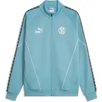 Puma Olympique de Marseille KING Full-Zip Anthem Jacket Men, Clothing, Baltic Sea Blue/White, L