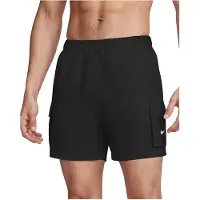 Nike Voyage Solid Essenti bade-/svømmeshorts svart NESSG454 001 (S)