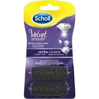 Scholl Rotacine Velvet Smooth rullehoder, ekstra grove, 2-pk
