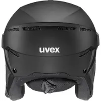 Uvex Instinct Visor, Skihjelm med Visir, Black Matt