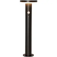 Star Trading LED-sokkellampe Valletta Sensor svart metall 50 cm
