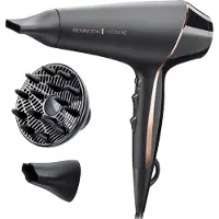 Remington PROluxe hårføner 2400 W AC9140B Midnight Edition, svart/gull