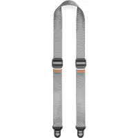 Peak Design SLIDE LITE ASH v3 hals- eller skulderstropp, grå for lette kameraer