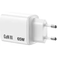 Verbatim Essentials GaN Charger 65W EU plug White